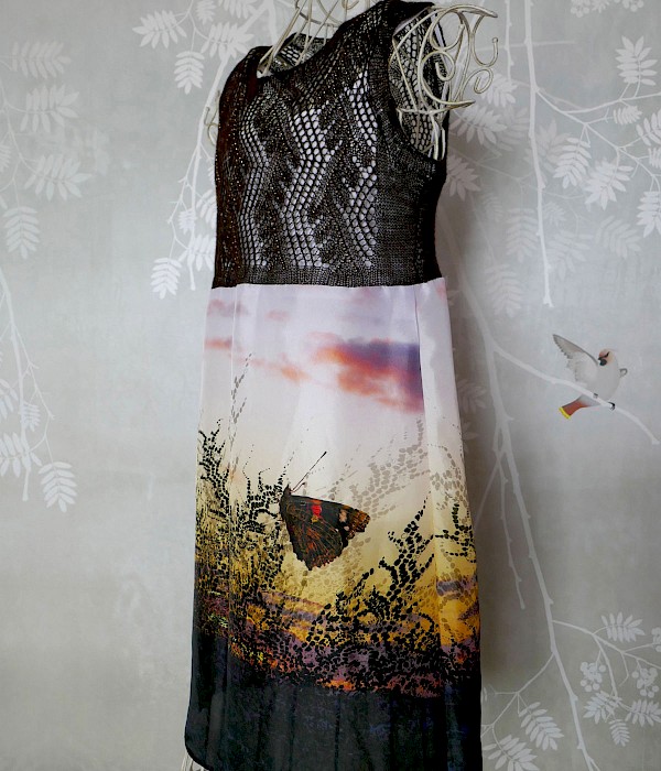 'Sunset Lace' dress commission. April 2017. - Image
