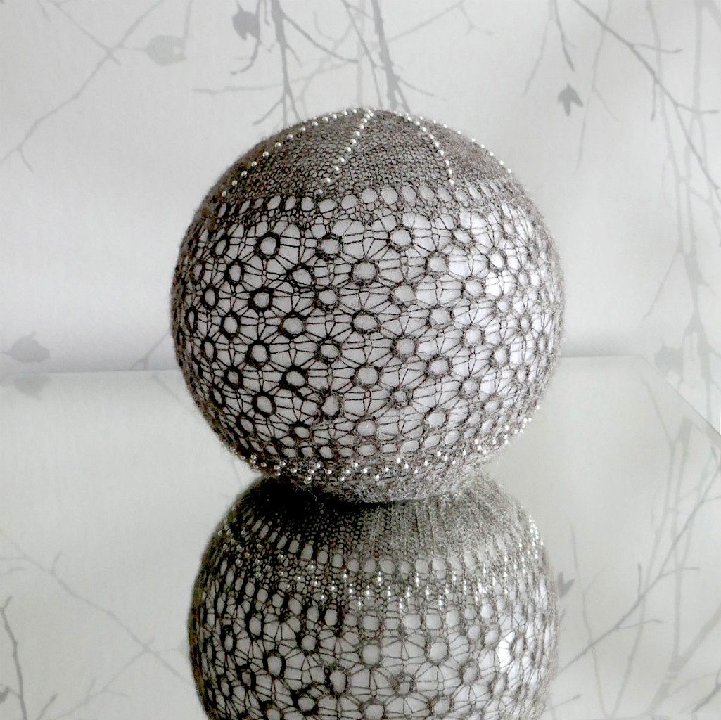 Shetland fine Lace wool contemporary table lamps. 115.00 pounds each. - Image